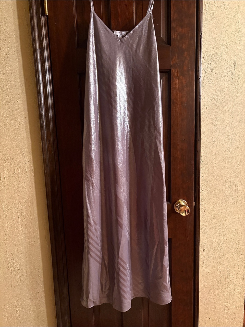Current Air Maxi Slip Dress with Spaghetti Straps